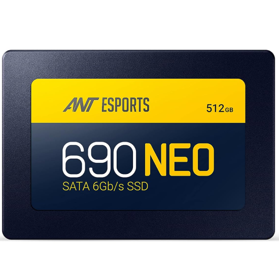 Ant Esports 690 Neo Sata 2.5" 512GB Internal Solid State Drive/SSD
